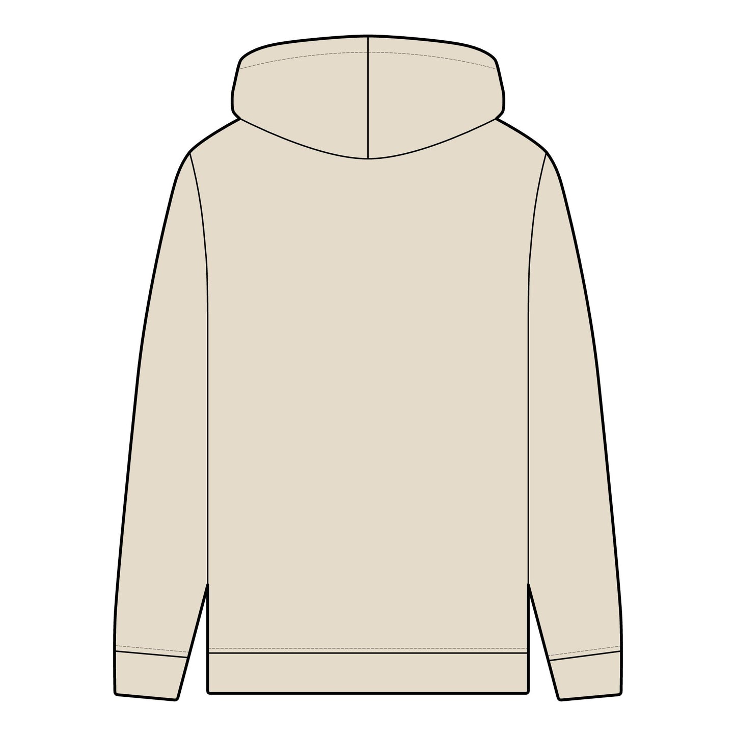Rolling Reckless Hoodie – Oat Edition