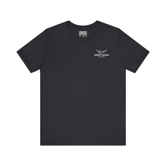 Great Shoes Have Stories Tee
