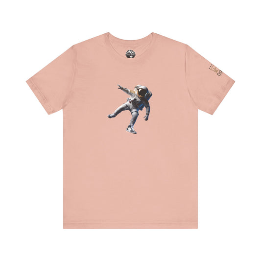 Astronaut Dog Tee, Unisex Graphic Shirt, Cute Dog T-Shirt, Space Dog Apparel, Pet Lover Gift, Casual Outfit
